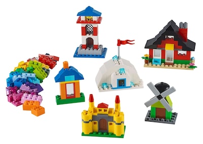 Foto 5 | Foto 5 | Juguete de Construcción Lego Classic Bricks And Houses 11008 con 270 Piezas - Venta Internacional