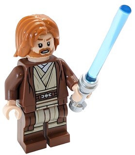 Foto 1 | Foto 1 | Minifigura Lego Star Wars de Obi-Wan Kenobi con Espada Láser - Venta Internacional