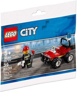 Foto 2 | Foto 2 | Set Lego City 30361 Fire ATV 39 Piezas - Venta Internacional