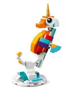 Foto 3 | Foto 3 | Kit De Construcción 3 En 1 Unicornio Mágico 145 Piezas 3+, Belug Blanco