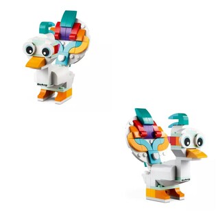 Foto 4 | Foto 4 | Kit De Construcción 3 En 1 Unicornio Mágico 145 Piezas 3+, Belug Blanco