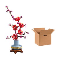 Juguete Construcion Flor De Ciruelo 327 Pzs Rojas