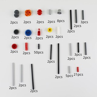 Foto 2 | Foto 2 | Building Blocks Technical Series, 130 Piezas, Para Niños - Venta Internacional.