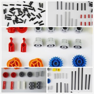 Foto 4 | Foto 4 | Building Blocks Technical Series, 130 Piezas, Para Niños - Venta Internacional.