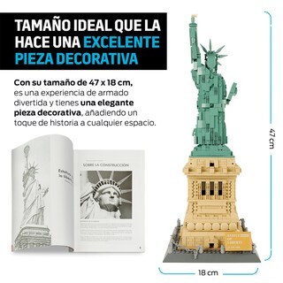 Foto 4 | Foto 4 | Bloques De Construcción Compatibles Con Lego Estatua De La Libertad, Redlemon