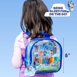 Foto 5 | Foto 5 | Mochila De Actividades Bluey Ultimate Con Protectores Solares Y Pegatinas - Venta Internacional.