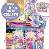 Caja De Manualidades Hecha Por Mí Ultimate Unicorn Con 1000 Piezas Para Niños - Venta Internacional.