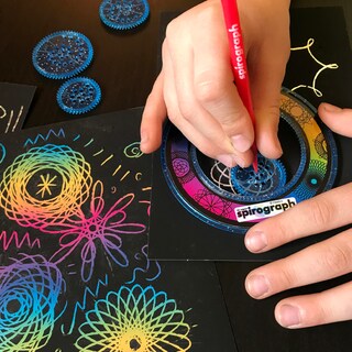 Foto 2 | Foto 2 | Kit De Dibujo Para Manualidades Spirograph Scratch & Shimmer - Venta Internacional.