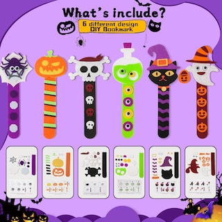 Foto 2 | Foto 2 | Marcadores Letapapa De Halloween Crafts, Para Niños De 4 A 8 Años, 24 Unidades - Venta Internacional.