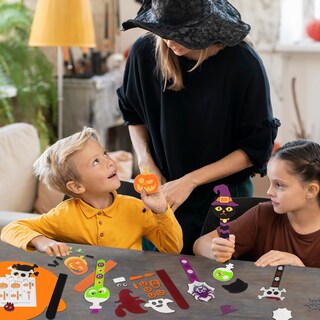 Foto 4 | Foto 4 | Marcadores Letapapa De Halloween Crafts, Para Niños De 4 A 8 Años, 24 Unidades - Venta Internacional.