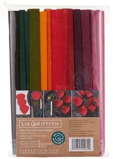 Foto 2 | Foto 2 | Papel Crepé Lia Griffith Plg11027 Extrafino, 10 Colores Surtidos - Venta Internacional.