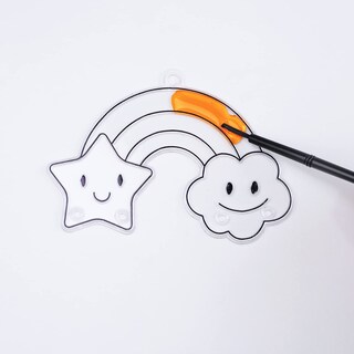 Foto 7 | Foto 7 | Kit De Manualidades Rainbow Suncatcher Winlyn Con Pintura Para Niños, 24 Juegos - Venta Internacional.