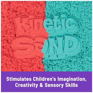 Foto 5 | Foto 5 | Play Sand Kinetic Sand Mold N' Flow, 0,7 Kg, Rojo Y Verde Azulado, Más De 3 Años - Venta Internacional.