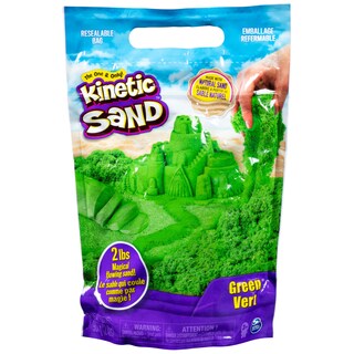 Foto 1 | Foto 1 | Sensory Play Sand Kinetic Sand Green, 1 Kg, Para Niños Mayores De 3 Años - Venta Internacional.