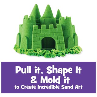 Foto 2 | Foto 2 | Sensory Play Sand Kinetic Sand Green, 1 Kg, Para Niños Mayores De 3 Años - Venta Internacional.