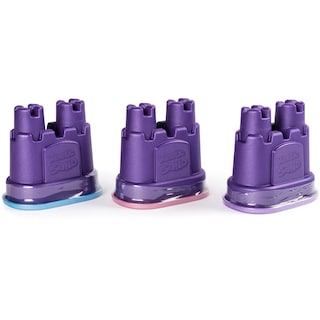 Foto 2 | Foto 2 | Toy Kinetic Sand Sand Sand Sand Sand, Paquete De 3, Con Moldes Sandcastle - Venta Internacional.