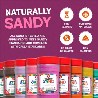 Foto 5 | Foto 5 | Color Sand Hygloss Para Manualidades En Arena, 36 Kg, Seguro Durante Más De 3 Años - Venta Internacional.