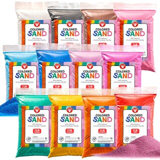 Foto 1 | Foto 1 | Color Sand Hygloss Para Manualidades Con Arena, 12 Libras En Total - Venta Internacional.