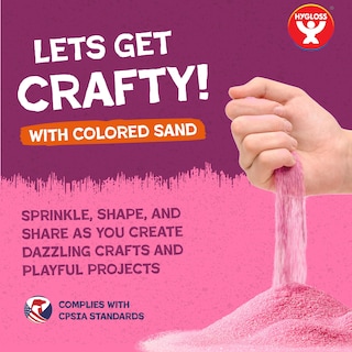 Foto 2 | Foto 2 | Color Sand Hygloss Para Manualidades Con Arena, 12 Libras En Total - Venta Internacional.