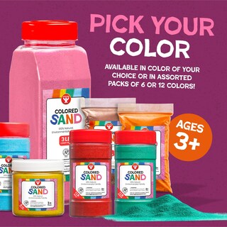 Foto 3 | Foto 3 | Color Sand Hygloss Para Manualidades Con Arena, 2,7 Kg, Rojo Y Verde - Venta Internacional.