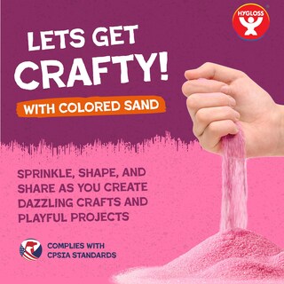 Foto 2 | Foto 2 | Arte Artesanal Coloreado De Sand Hygloss Products, 25 Libras, Color Lavanda - Venta Internacional.