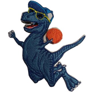 Foto 1 | Foto 1 | Parche Bordado Termoadhesivo Patchpros Mxdii-001 Beach Tyrannosaurus Rex