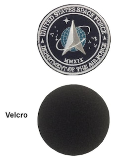 Foto 3 | Foto 3 | Parche Spaceforce con Velcro PatchPros Mxnsc-001 Space Agency color Azul Marino