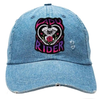 Foto 2 | Foto 2 | Parche Bordado para Ropa Patchpros Mxryr-005 Motorcyclelady color Negro y Rosa