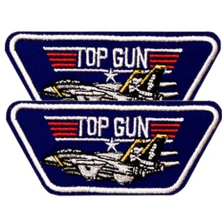 Foto 1 | Foto 1 | Topgun Parche Militar Para Planchar Patchpros Mxngt-002 2 Parches Multicolor