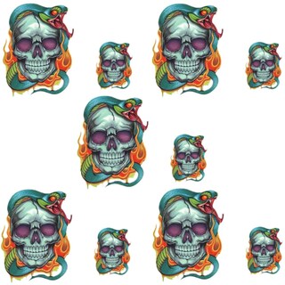 Foto 1 | Foto 1 | Parches para Ropa Patchpros Mxsks-005 10 Piezas Multicolor