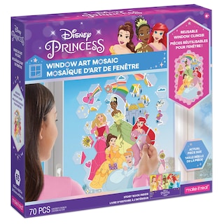 Foto 1 | Foto 1 | Mosaico Decorativo Para Ventanas Make It Real, Princesa De Disney, 70 Unidades - Venta Internacional.
