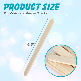 Foto 3 | Foto 3 | Palitos De Helado Darice De Craft Supplies, 4,5 Cm, Madera Natural, 1000 Unidades - Venta Internacional.