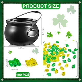 Foto 2 | Foto 2 | Set De Tetera Candy Cauldron Para El Día De San Patricio, 308 Piezas - Venta Internacional.