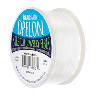 Foto 1 | Foto 1 | Cordón Para Abalorios The Beadsmith Opelon Stretch Jewelry, Color Blanco, 0,7 Mm - Venta Internacional.