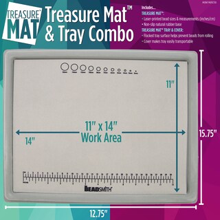Foto 4 | Foto 4 | Bandeja y Tapete Treasure Mat para Hacer Joyas The Beadsmith - Venta Internacional