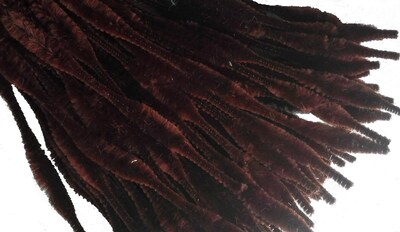 Foto 2 | Foto 2 | Limpiapipas Carykon Fuzzy Bumpy Chenille Stems X100 Brown - Venta Internacional.