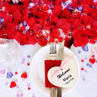 Foto 4 | Foto 4 | Adornos Acrílicos Con Gemas En Forma De Corazón, 820 Unidades, Para El Día De San Valentín - Venta Internacional.