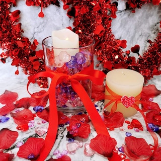 Foto 7 | Foto 7 | Adornos Acrílicos Con Gemas En Forma De Corazón, 820 Unidades, Para El Día De San Valentín - Venta Internacional.