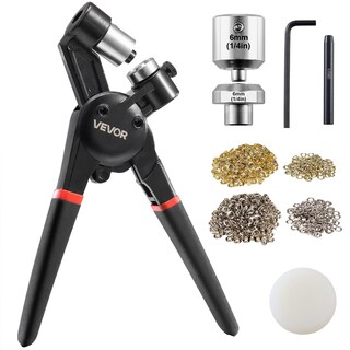 Foto 1 | Foto 1 | Juego De Herramientas Con Ojales Vevor 500 Unidades Ojales Metálicos De 6 Mm Con Alicates - Venta Internacional.
