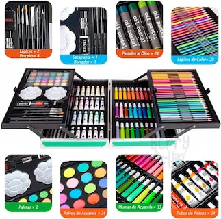 Foto 2 | Foto 2 | Set de Arte Profesional Berry Hip