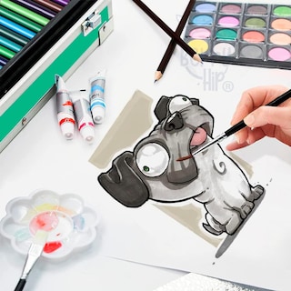 Foto 4 | Foto 4 | Set de Arte Profesional Berry Hip