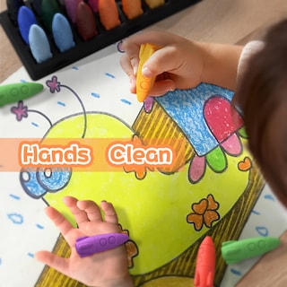 Foto 3 | Foto 3 | Venta Internacional - Lápices De Colores Massrt Space De 24 Colores Para Niños Pequeños, No Tóxicos
