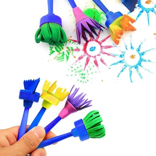 Foto 5 | Foto 5 | Venta Internacional - Pinceles De Pintura Con Esponja, Juego De Herramientas Para Niños