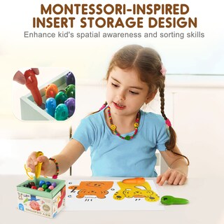 Foto 2 | Foto 2 | Venta Internacional - Tarro De Crayones Melo, Sin Desorden, 12 Colores, Lavable, Con 108 Libros