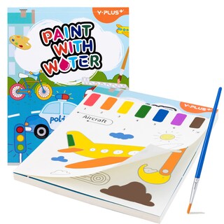 Foto 1 | Foto 1 | Venta Internacional - Libro De Pintura Con Agua Yplus Para Niños Pequeños Con Pincel Y 20 Páginas