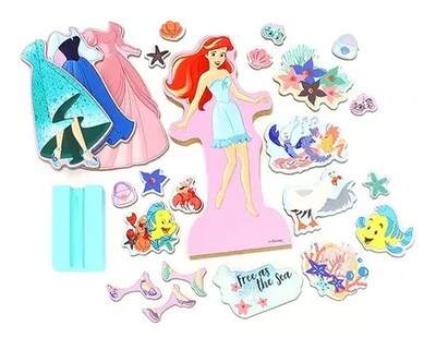 Foto 2 | Foto 2 | Vestido De Madera Magnatico- De Disney Ariel Sirenita