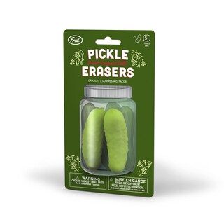 Foto 2 | Foto 2 | Set de 2 Gomas de Borrar Originales Fred Pickle para Escuela Trabajo o Estudio en Casa