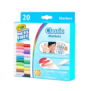 Foto 4 | Foto 4 | Juego de Rotuladores Crayola Color Wonder 20 Broad Line - Venta Internacional