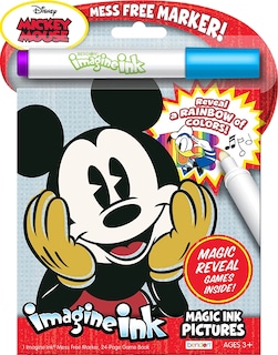 Foto 1 | Foto 1 | Libro de Tinta mágica Disney Vintage Mickey Mouse de Bendon 24 páginas - Venta Internacional