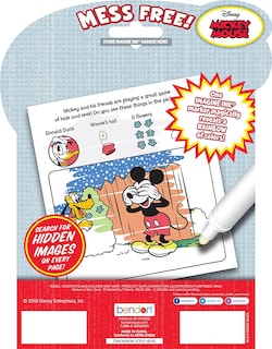 Foto 2 | Foto 2 | Libro de Tinta mágica Disney Vintage Mickey Mouse de Bendon 24 páginas - Venta Internacional